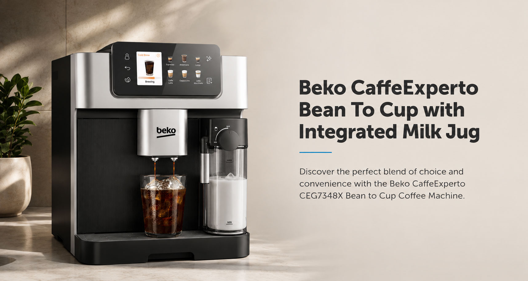 Beko CaffeExperto CEG7348X Coffee Machine